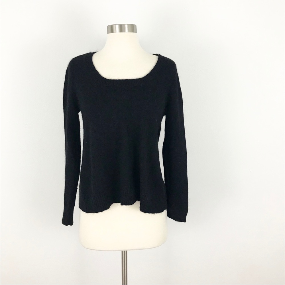 Victorias Secret Rabbit Hair Sweater Black Small - Picture 5 of 6